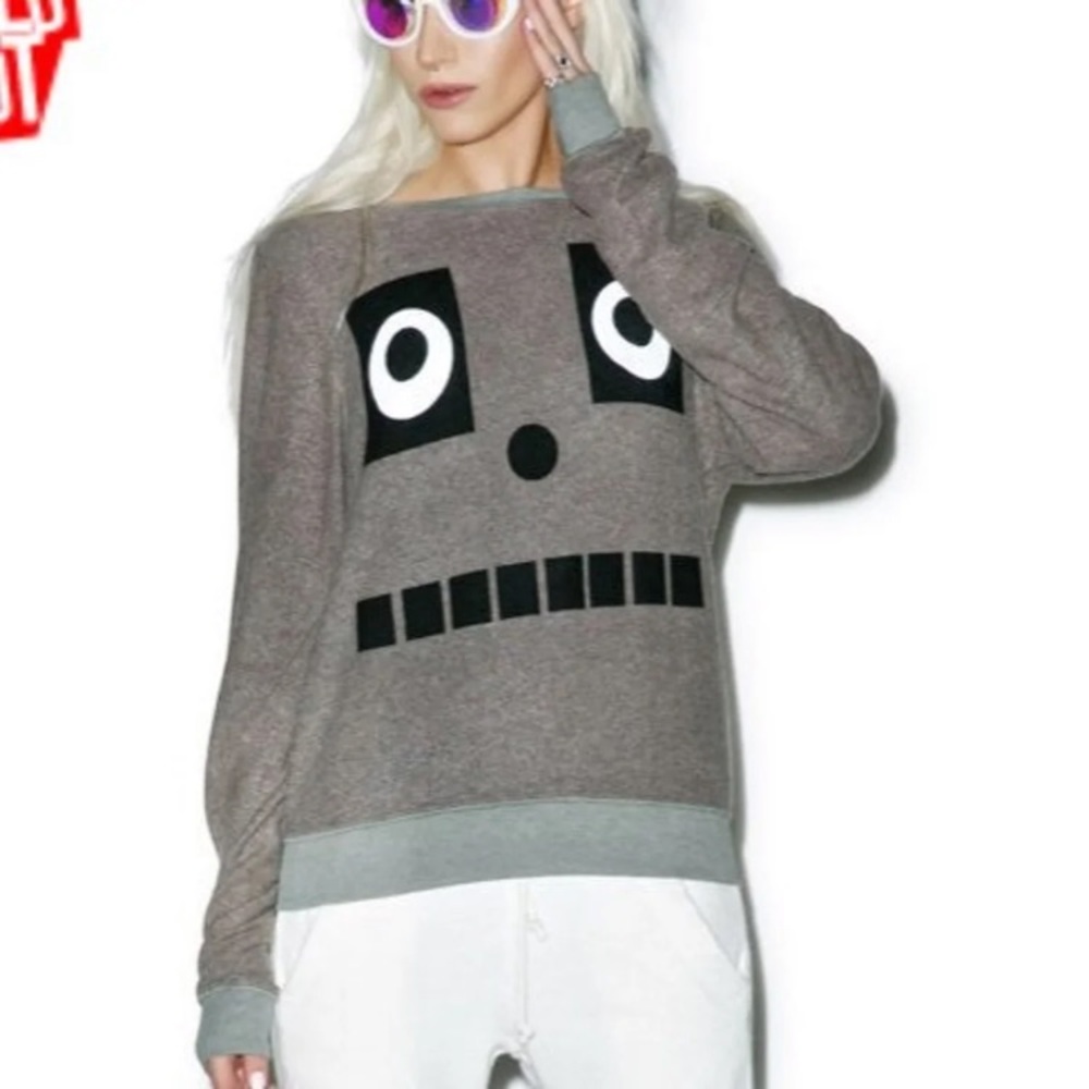 Wildfox I’m a Robot Jumper